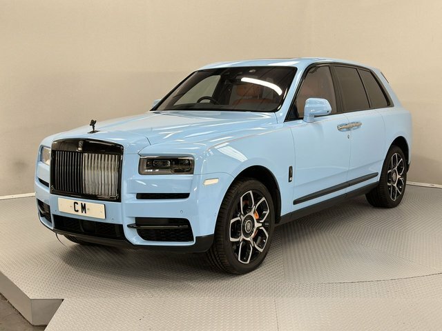 Rolls-Royce Cullinan 6.75 V12 Black Badge Suv 4Wd Euro JEZ1 Blue