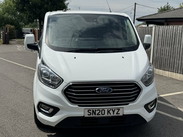Ford Transit Custom 2.0 300 Ecoblue Limited Crew Van Double Cab Di SN20KYZ White #5