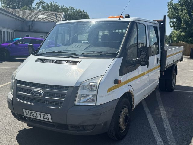 Ford Transit Custom 2.2 Tdci 350 Chassis Cab Rwd L4 EU63YZG White #3