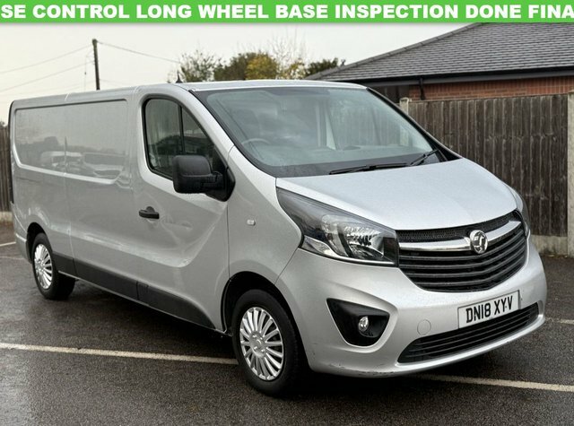 Vauxhall Vivaro 1.6 Cdti 2900 Sportive Panel Van Silver