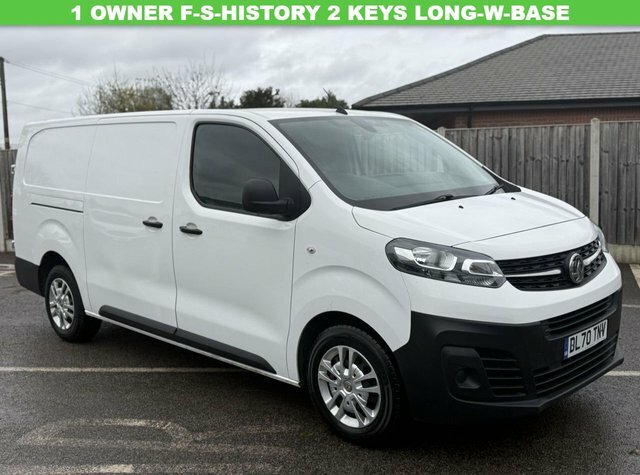 Vauxhall Vivaro 1.5 Turbo D 2900 Dynamic Panel Van 6Dr Manu White