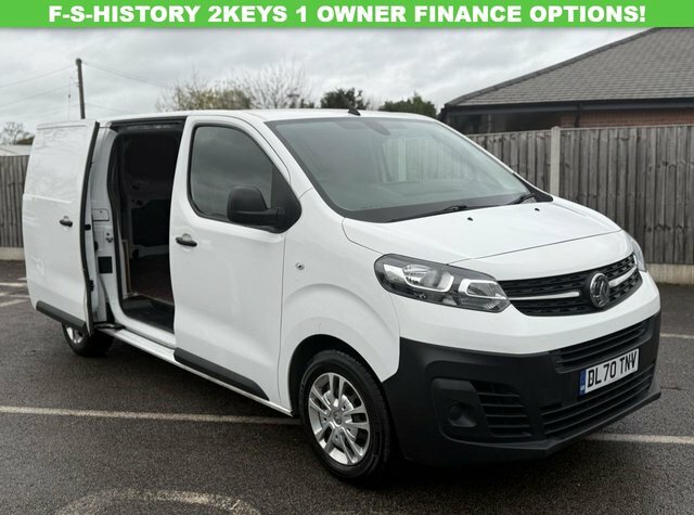 Vauxhall Vivaro 1.5 Turbo D 2900 Dynamic Panel Van 6Dr Manu DL70TNV White #2