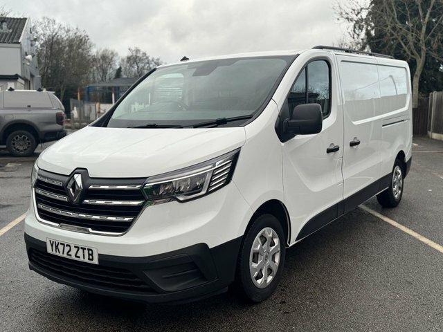Renault Trafic 2.0 Dci Blue Ll30 Business Panel Van M YK72ZTB Blue #4