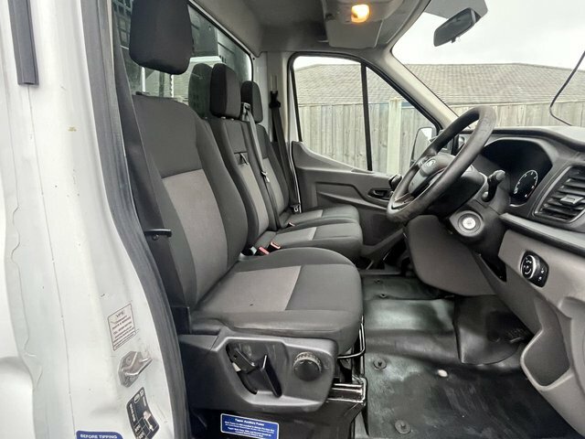 Ford Transit Custom 2.0 350 Ecoblue Leader Chassis Cab Manu BL69YBY White #6