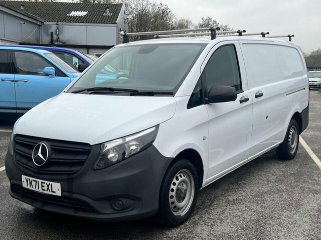 Mercedes-Benz Vito 1.7 110 Cdi Progressive Panel Van Manua YK71EXL White #4
