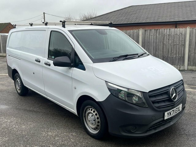 Mercedes-Benz Vito 1.7 110 Cdi Progressive Panel Van Manua YK71EXL White #2