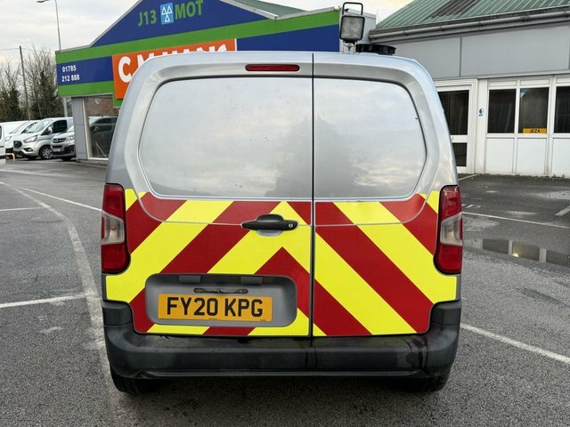 Peugeot Partner 1.5 Bluehdi 1000 Grip Standard Panel Van Diese FY20KPG Grey #4