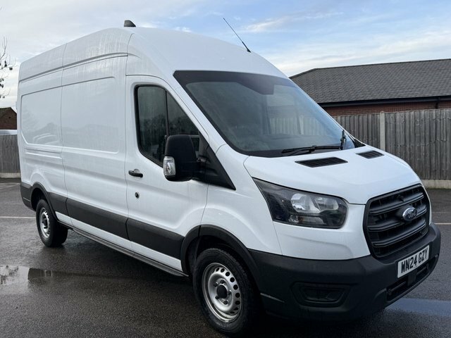 Ford Transit Custom 2.0 350 Ecoblue Leader Panel Van WN24GZY White #2