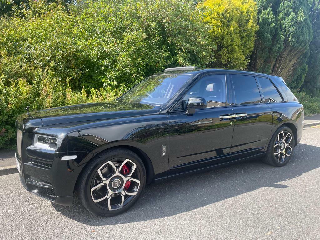 Rolls-Royce Cullinan 6.75 V12 Black Badge 4Wd Euro 6 Black #6