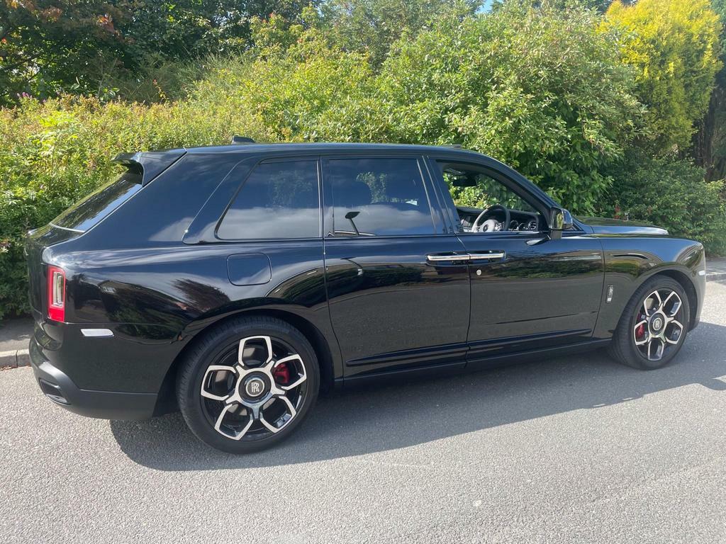 Rolls-Royce Cullinan 6.75 V12 Black Badge 4Wd Euro 6 Black #5