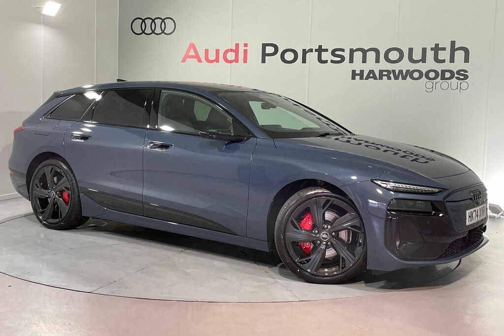 Audi A6 Launch Edition Blue