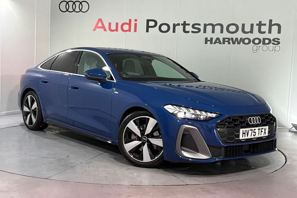 Audi A5 S Line Blue