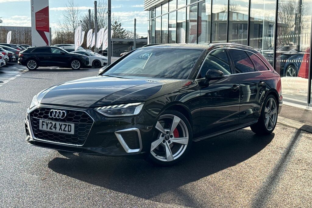 Audi A4 S Line FY24XZD Black #4