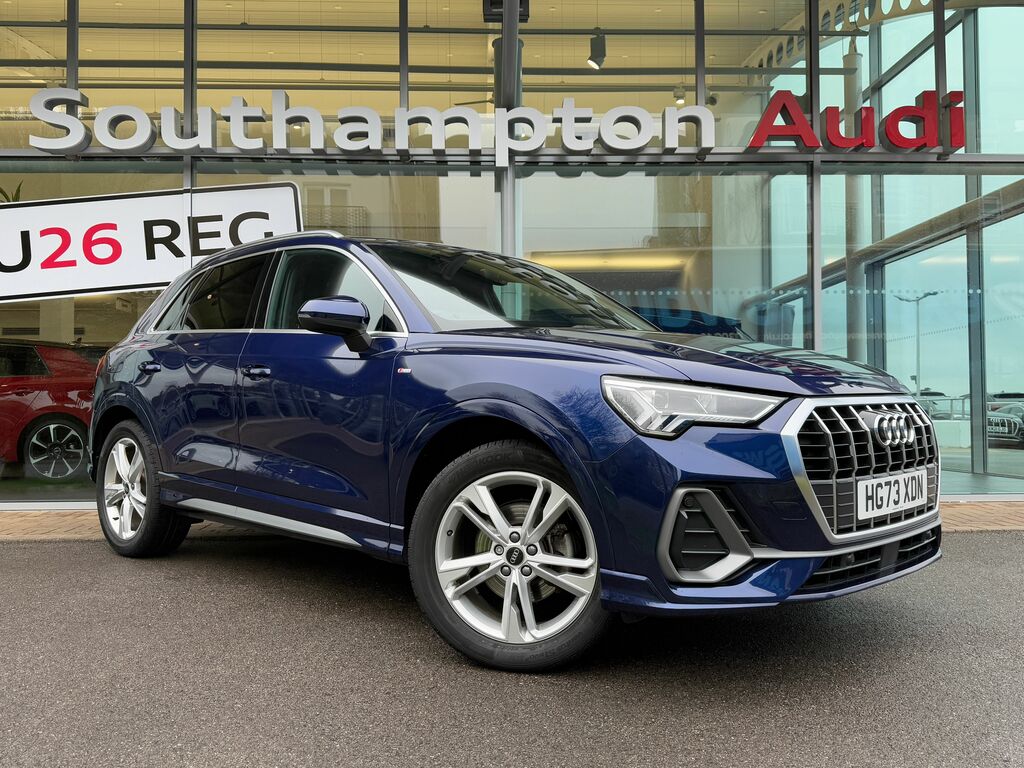 Audi Q3 S Line Blue