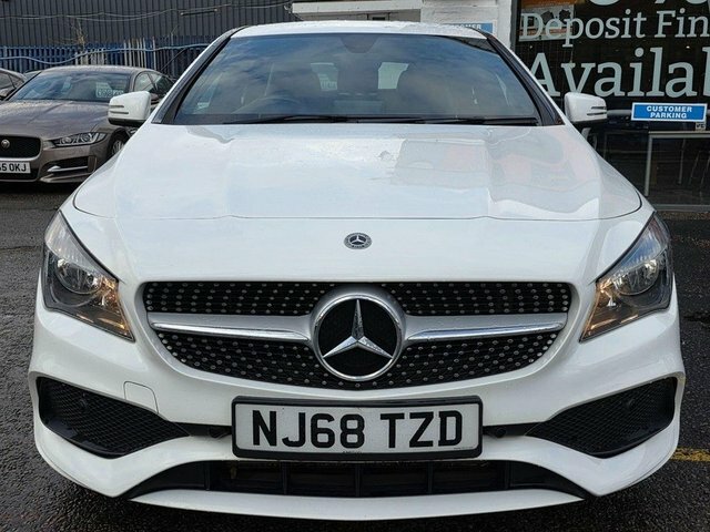 Mercedes-Benz CLA Class Cla180 Amg Line Edition White #5