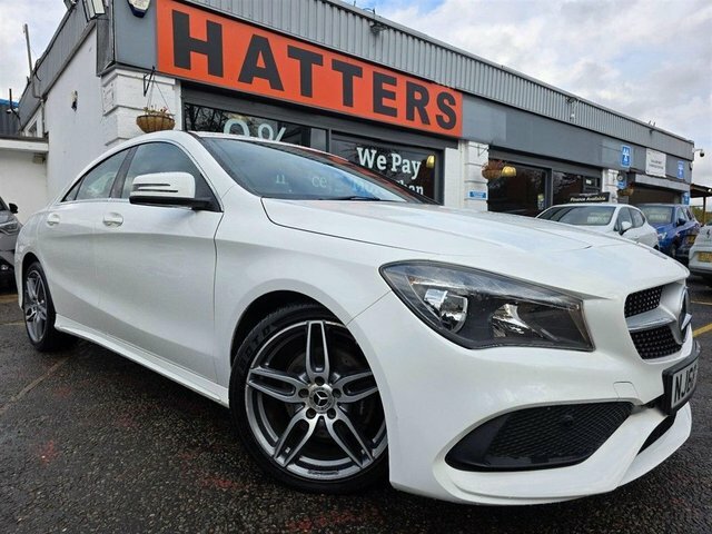 Mercedes-Benz CLA Class Cla180 Amg Line Edition White