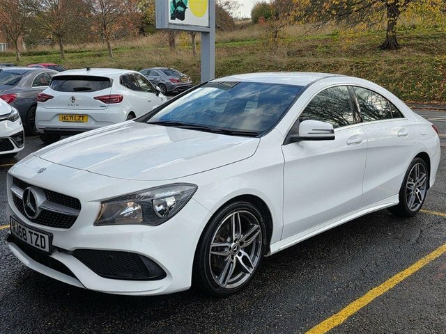Mercedes-Benz CLA Class Cla180 Amg Line Edition White #6