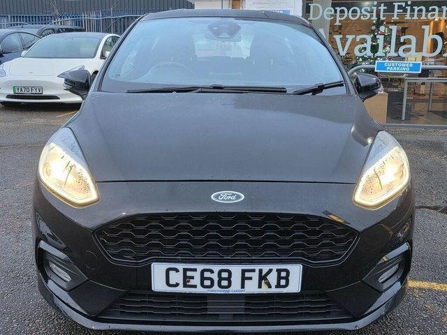 Ford Fiesta Ecoboost St-line Hatchback CE68FKB Black #4