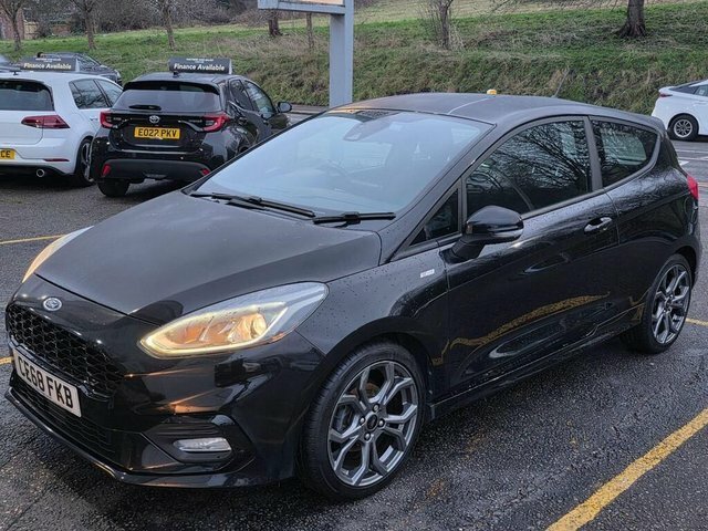 Ford Fiesta Ecoboost St-line Hatchback CE68FKB Black #5