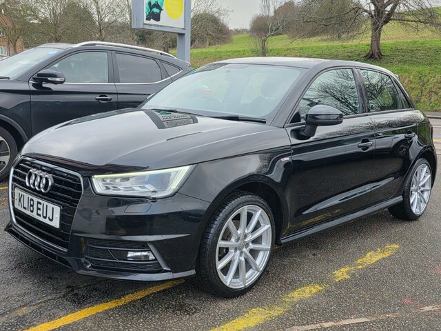 Audi A1 Tfsi S Line Sportback KL18EUJ Black #4
