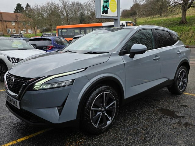 Nissan Qashqai Dig-t Mhev Tekna Suv BD21OWZ Grey #6