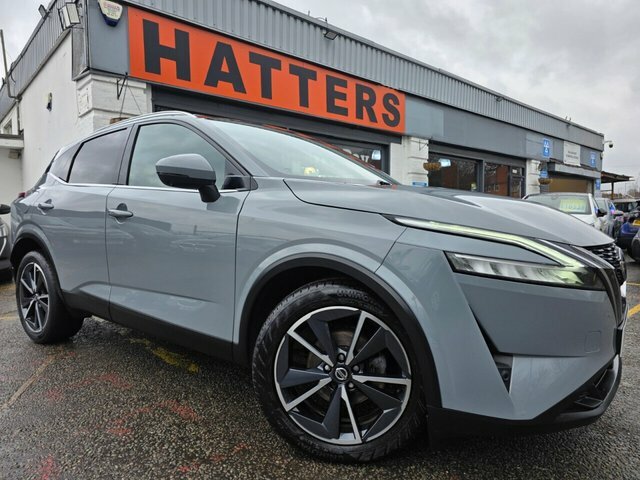 Nissan Qashqai Dig-t Mhev Tekna Suv BD21OWZ Grey