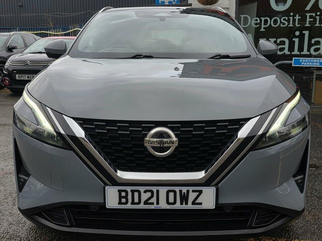 Nissan Qashqai Dig-t Mhev Tekna Suv BD21OWZ Grey #5