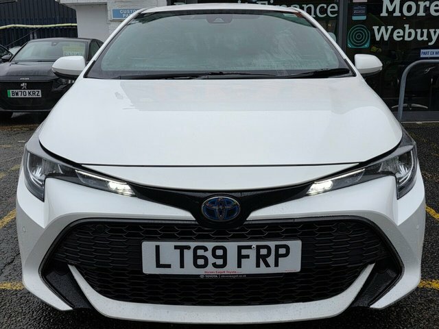 Toyota Corolla Vvt-h Icon Tech Hatchback LT69FRP White #5