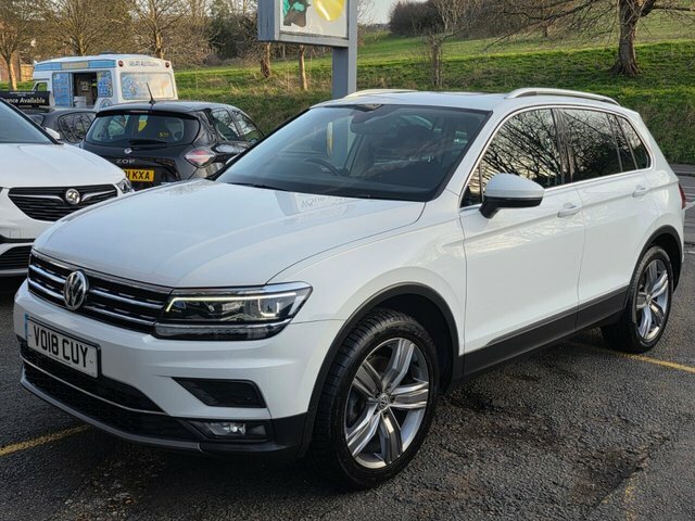 Volkswagen Tiguan Tsi Sel Suv VO18CUY White #5