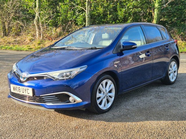 Toyota Auris 2018 1.8 Vvt-h Excel Hatchback Hybrid C WK18UYC Blue #2