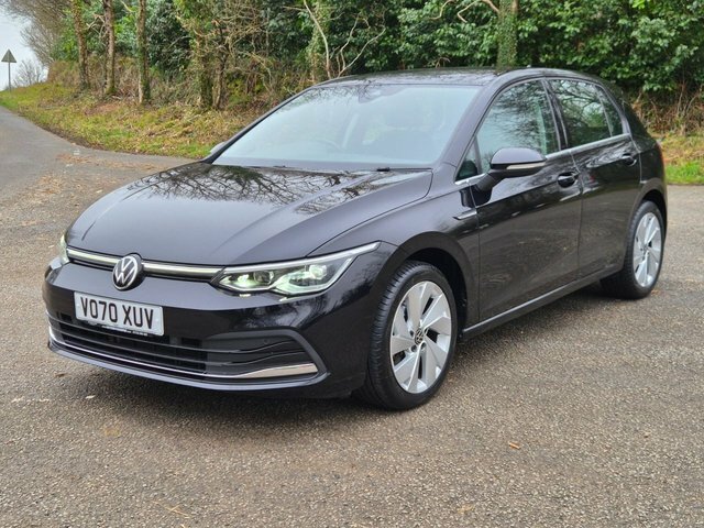 Volkswagen Golf 2020 1.5 Tsi Style Hatchback Eur VO70XUV Black #2