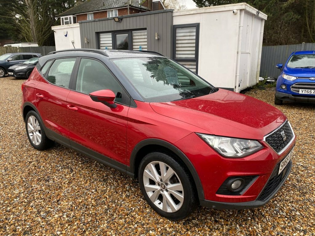 Seat Arona 1.6L Se Technology Lux SN68JGE Red #2