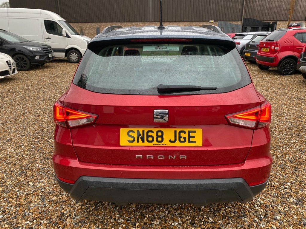 Seat Arona 1.6L Se Technology Lux SN68JGE Red #6