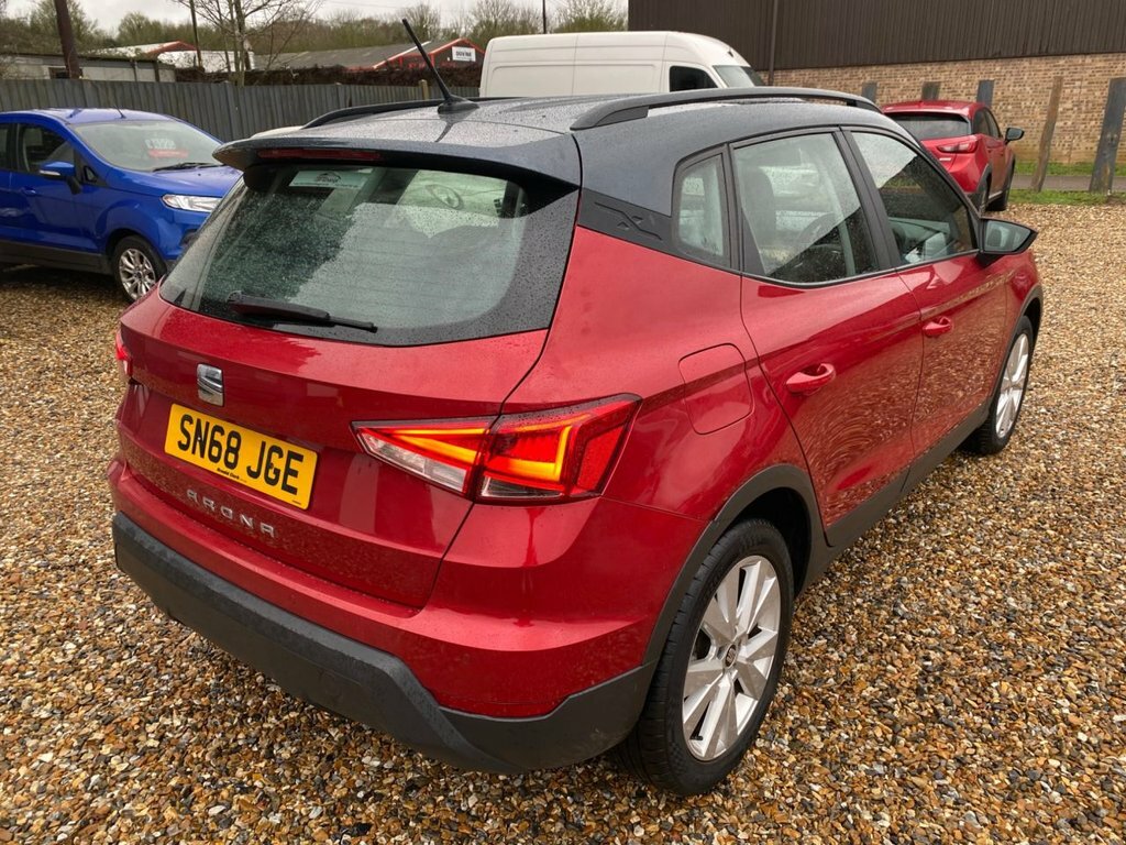 Seat Arona 1.6L Se Technology Lux SN68JGE Red #5