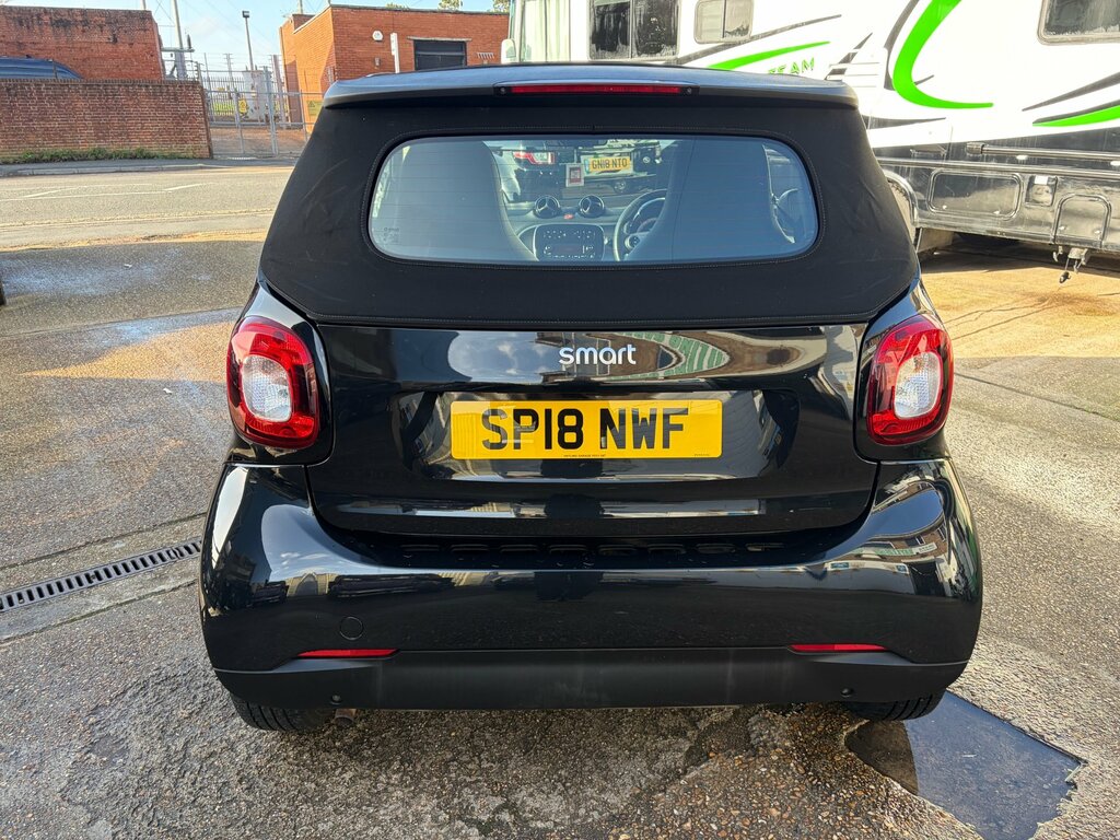 Smart Fortwo Cabrio 1.0 Prime Cabriolet Twinamic Euro 6 S Black #5