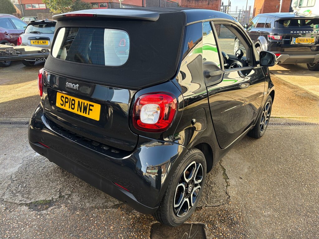 Smart Fortwo Cabrio 1.0 Prime Cabriolet Twinamic Euro 6 S Black #6