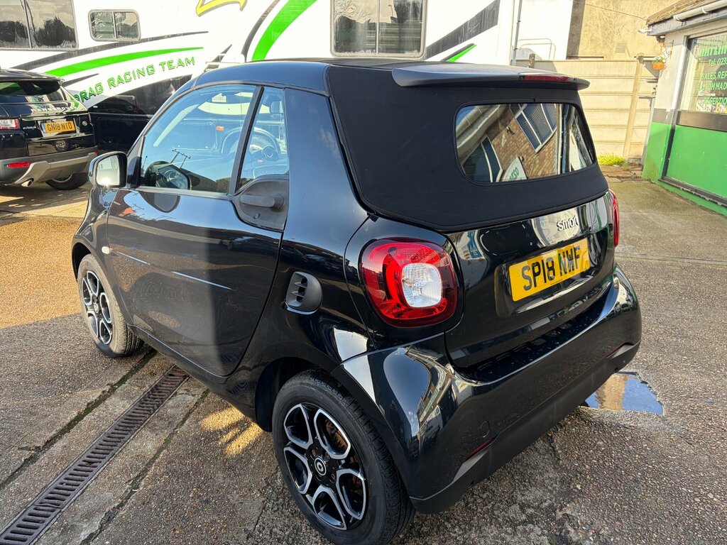 Smart Fortwo Cabrio 1.0 Prime Cabriolet Twinamic Euro 6 S Black #4
