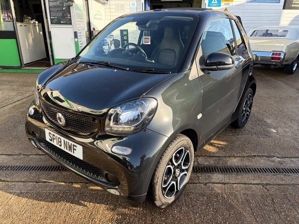 Smart Fortwo Cabrio 1.0 Prime Cabriolet Twinamic Euro 6 S Black #3