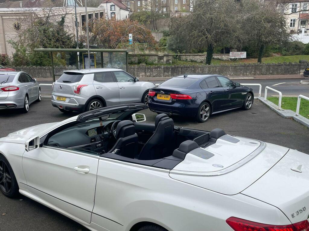 Mercedes-Benz E Class Convertible 3.0 E350 Cdi V6 Blueefficiency Sport C LV12WWG White #6