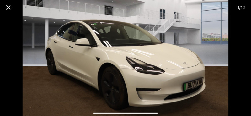 Tesla Model 3 Long Range Awd White