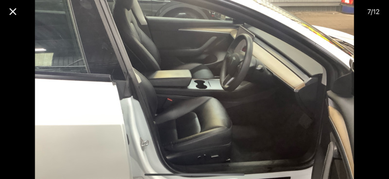Tesla Model 3 Long Range Awd BU71KTO White #5