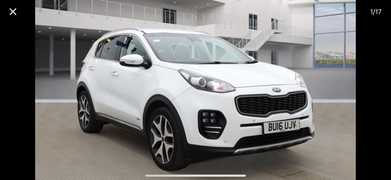 Kia Sportage Gt-line White