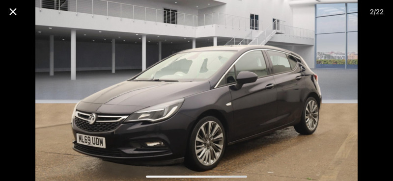Vauxhall Astra Griffin S S ML69UDM Blue #2
