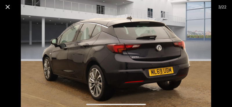 Vauxhall Astra Griffin S S ML69UDM Blue #3