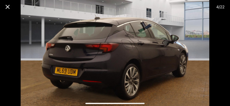 Vauxhall Astra Griffin S S ML69UDM Blue #4