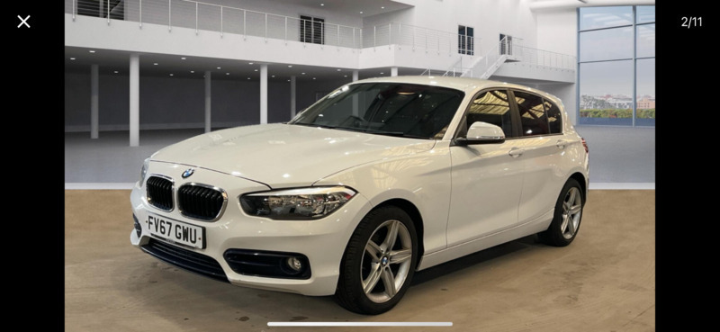 BMW 1 Series 118I Sport White