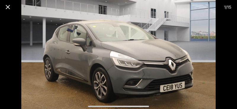 Renault Clio Urban Nav Tce Grey