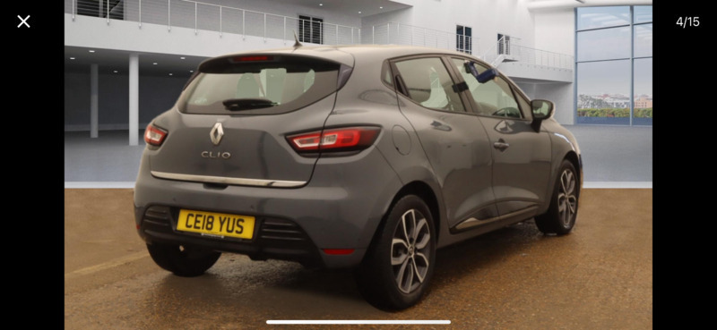 Renault Clio Urban Nav Tce CE18YUS Grey #4