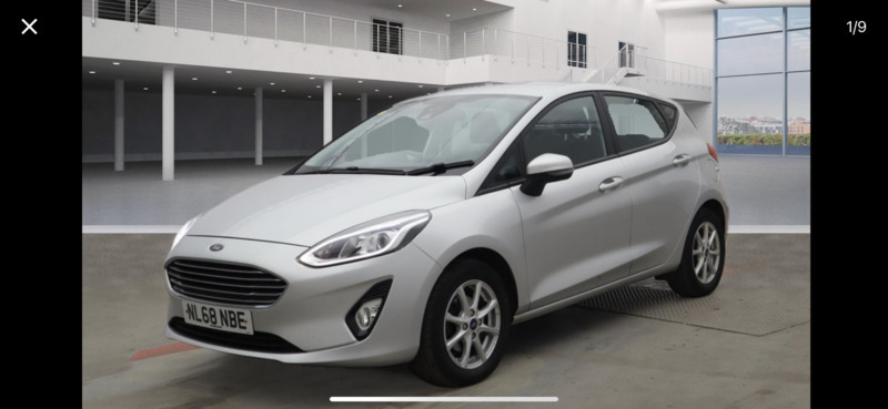 Ford Fiesta Zetec NL68NBE Silver #2