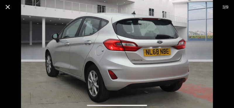 Ford Fiesta Zetec NL68NBE Silver #3